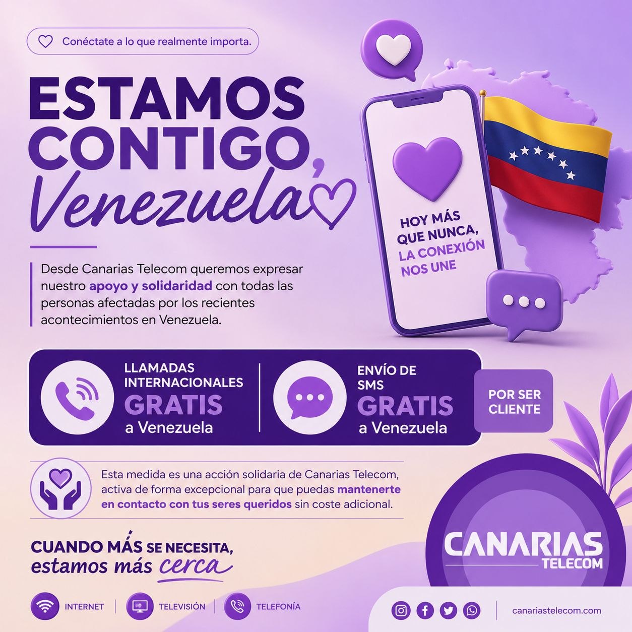Oferta Venezuela Canarias Telecom